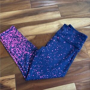 Zyia Pink and Blue Leggings